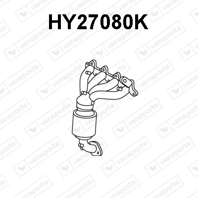 Catalyseur en coude Hyundai GETZ