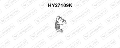 Catalyseur en coude Hyundai COUPE II