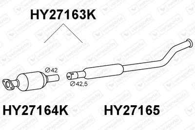 Catalyseur Hyundai i10 II