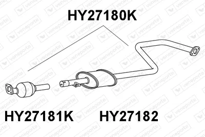 Catalyseur Hyundai i30 · Hyundai i30 Estate · Hyundai i30 FASTBACK