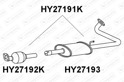 Catalyseur Hyundai KONA · Hyundai KONA SUV Van