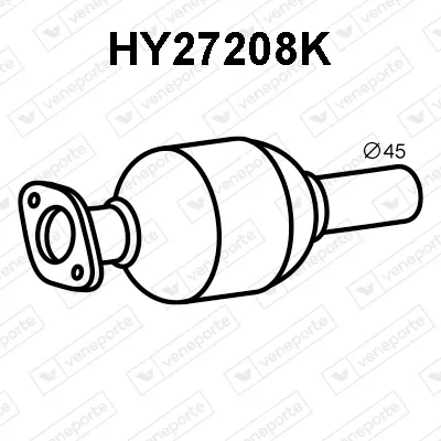 Catalyseur Hyundai i20 II · Hyundai i20 II Coupe · Hyundai i20 II Hatchback Van