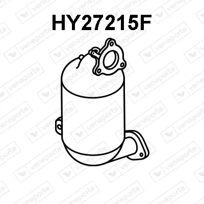 Filtre à particules / à suie, échappement Hyundai TUCSON