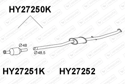 Catalyseur Hyundai TUCSON · Kia SPORTAGE IV