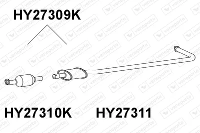 Catalyseur Hyundai i40 I CW · Hyundai i40 I