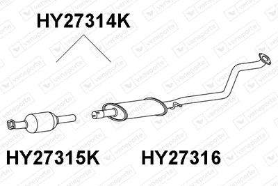 Catalyseur Hyundai VELOSTER