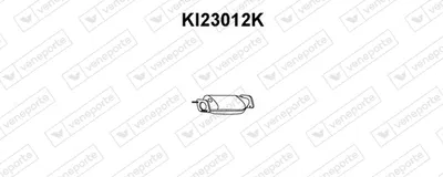 Catalyseur Kia RIO I Saloon