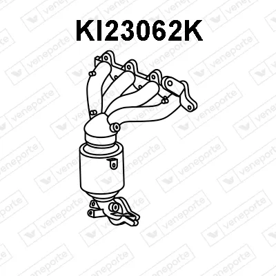 Catalyseur en coude Kia PICANTO I
