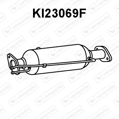 Filtre à particules / à suie, échappement Kia SPORTAGE II · Kia SPORTAGE II VAN