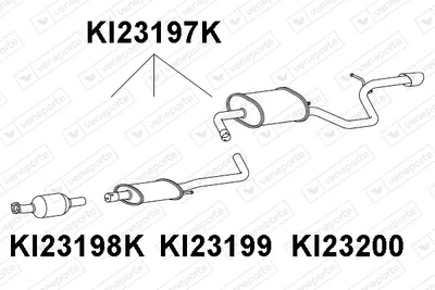 Catalyseur Kia CEE'D · Kia PRO CEE'D