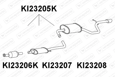 Catalyseur Kia CEE'D · Kia PRO CEE'D