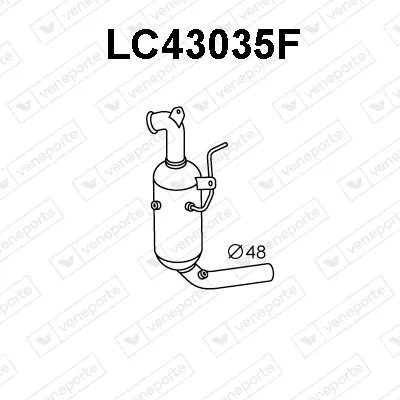 Filtre à particules / à suie, échappement Chrysler YPSILON · Lancia YPSILON
