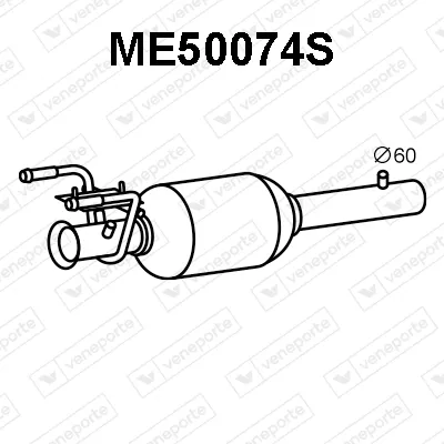 Filtre à particules / à suie, échappement Mercedes-Benz SPRINTER 3-t Bus · Mercedes-Benz SPRINTER 3-t Van · Mercedes-Benz SPRINTER 3-t Platform/Chassis