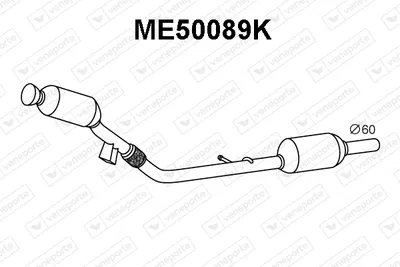 Catalyseur Mercedes-Benz VIANO · Mercedes-Benz VITO Bus · Mercedes-Benz VITO / MIXTO Van