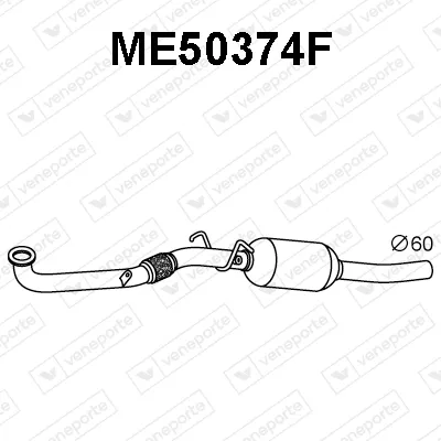 Filtre à particules / à suie, échappement Mercedes-Benz A-CLASS · Mercedes-Benz B-CLASS Sports Tourer