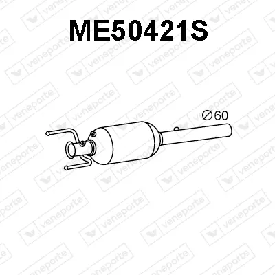 Filtre à particules / à suie, échappement Mercedes-Benz VIANO · Mercedes-Benz VITO Bus · Mercedes-Benz VITO / MIXTO Van