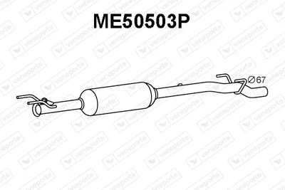 Catalyseur SCR Mercedes-Benz SPRINTER 3-t Bus · Mercedes-Benz SPRINTER 3-t Van · Mercedes-Benz SPRINTER 3-t Platform/Chassis