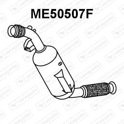Filtre à particules / à suie, échappement Mercedes-Benz SPRINTER 3-t Bus · Mercedes-Benz SPRINTER 3-t Van · Mercedes-Benz SPRINTER 3-t Platform/Chassis