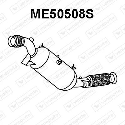 Filtre à particules / à suie, échappement Mercedes-Benz SPRINTER 3-t Bus · Mercedes-Benz SPRINTER 3-t Van · Mercedes-Benz SPRINTER 3-t Platform/Chassis