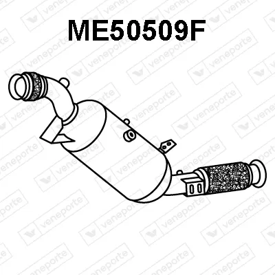 Filtre à particules / à suie, échappement Mercedes-Benz SPRINTER 3-t Bus · Mercedes-Benz SPRINTER 3-t Van · Mercedes-Benz SPRINTER 3-t Platform/Chassis