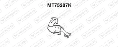 Catalyseur VENEPORTE MT75207K