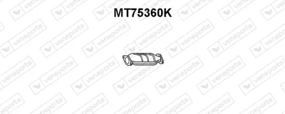 Catalyseur Mitsubishi COLT III