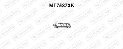 Catalyseur Mitsubishi PAJERO II