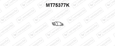 Catalyseur Mitsubishi GALANT VI Saloon
