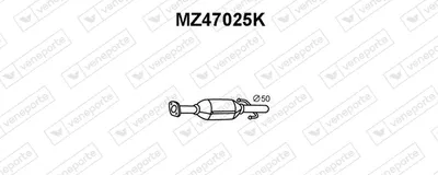 Catalyseur VENEPORTE MZ47025K