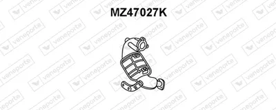 Catalyseur VENEPORTE MZ47027K