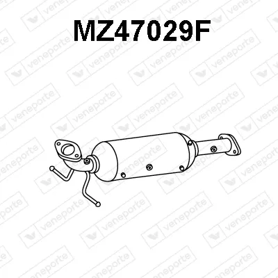 Filtre à particules / à suie, échappement Mazda 3 · Mazda 3 Saloon