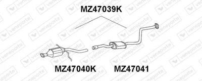 Catalyseur Mazda DEMIO