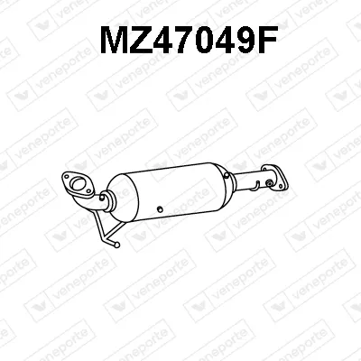 Filtre à particules / à suie, échappement Mazda 5