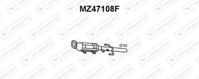 Filtre à particules / à suie, échappement Mazda 6 Saloon · Mazda 6 Hatchback · Mazda 6 Station Wagon