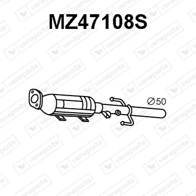 Filtre à particules / à suie, échappement Mazda 6 Saloon · Mazda 6 Hatchback · Mazda 6 Station Wagon