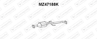 Catalyseur Mazda 323 S VI Saloon · Mazda 323 F VI Hatchback
