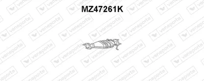 Catalyseur Mazda 626 III · Mazda 626 III Hatchback