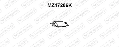 Catalyseur Mazda 121 II