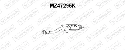 Catalyseur Mazda 323 C V · Mazda 323 F V
