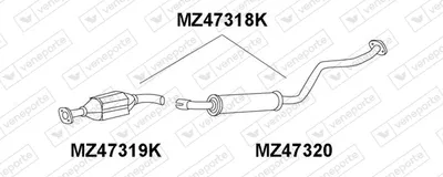 Catalyseur VENEPORTE MZ47318K
