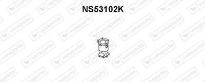 Catalyseur Nissan MICRA II