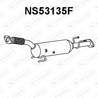 Filtre à particules / à suie, échappement Nissan NV200 Van · Nissan NV200 / EVALIA Bus