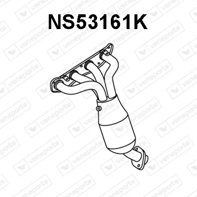 Catalyseur en coude Nissan QASHQAI I