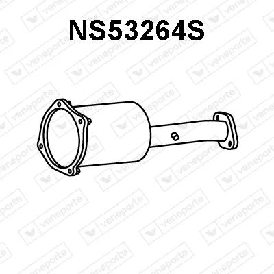 Filtre à particules / à suie, échappement Nissan QASHQAI I