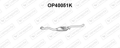 Catalyseur Opel CALIBRA A