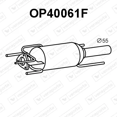 Filtre à particules / à suie, échappement Fiat CROMA · Opel VECTRA C · Opel VECTRA C GTS