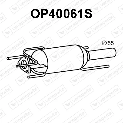 Filtre à particules / à suie, échappement Fiat CROMA · Opel VECTRA C · Opel VECTRA C GTS