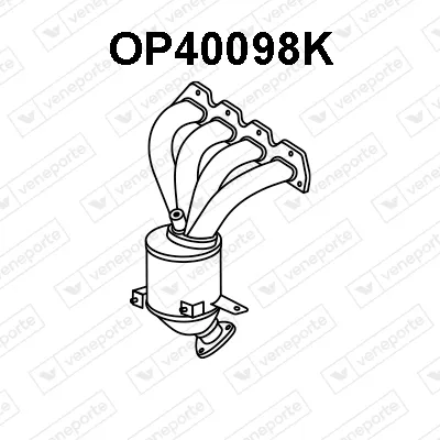 Catalyseur en coude Alfa Romeo 159 · Alfa Romeo 159 Sportwagon · Fiat CROMA