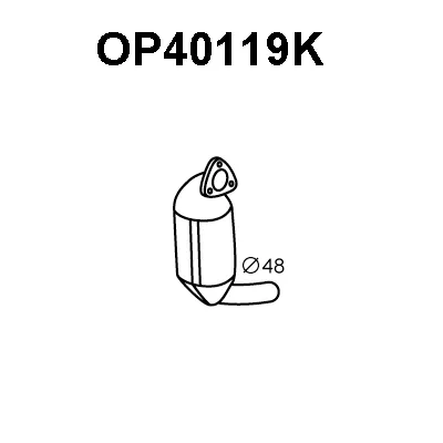 Catalyseur VENEPORTE OP40119K