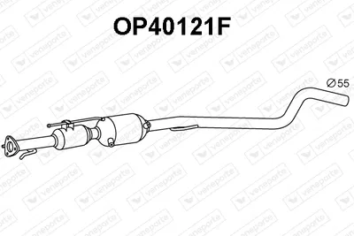 Filtre à particules / à suie, échappement Opel ASTRA H · Opel ASTRA H GTC · Opel ASTRA H TwinTop